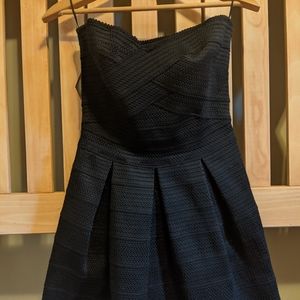 Black bandage dress